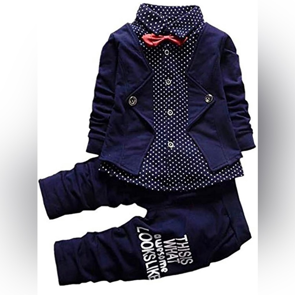 Toddler Infant Outfits for Boys 2 Piece Clothing Sets Jacket+Pants